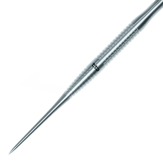 Caliburn TTD Complete Titanium T3 Stříbrné Steeldarts - 7g Hier sieht man die Caliburn TTD Complete Titanium T3 Silver Steeldarts - 7g. Die Darts bestehen aus silbernem Titan und wiegen jeweils 7 Gramm.