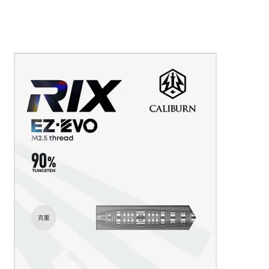 Ocelové šipky Caliburn Rix EZ-EVO R3