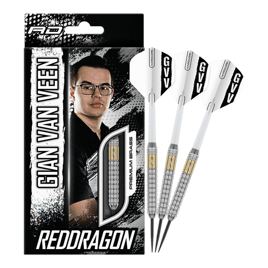 Brass Steeldarts Red Dragon Gian Van Veen - 21 g Brass Steeldarts Red Dragon Gian Van Veen - 21 g