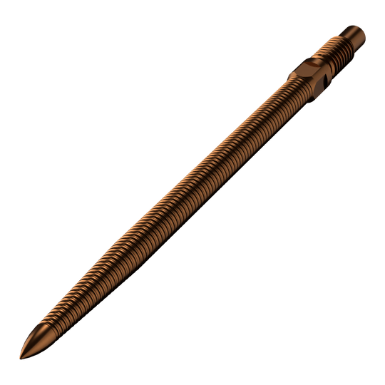 Špičky šipek Bulls NL Convertible Point - Micro Grip - bronzové Zu sehen ist eine Dartspitze mit MicroGrip in Bronze. Die Länge der Spitze beträgt 36mm.