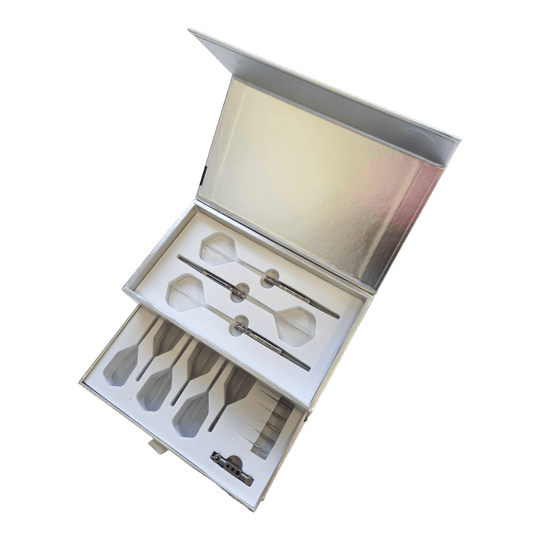 Ocelové šipky Demeter série Caliburn Starships - 23g Abgebildet sind Caliburn Starships Series Demeter Steeldarts - 23g. Das Produkt ist auf dem Foto klar erkennbar.