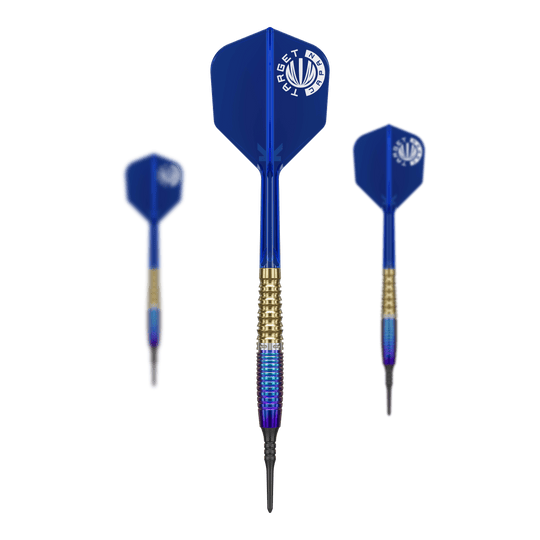 Měkké šipky Target Japan Prime Series Zenith GEN2 - 20g Target Japan Prime Series Zenith GEN2 Softdarts - 20g. Abgebildet ist das komplette Set dieser Softdarts.