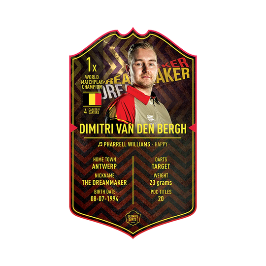 Ultimate Darts Card – Dimitri Van Den Bergh – Target