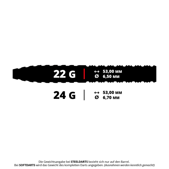 Ocelové šipky Caliburn Awakening ET