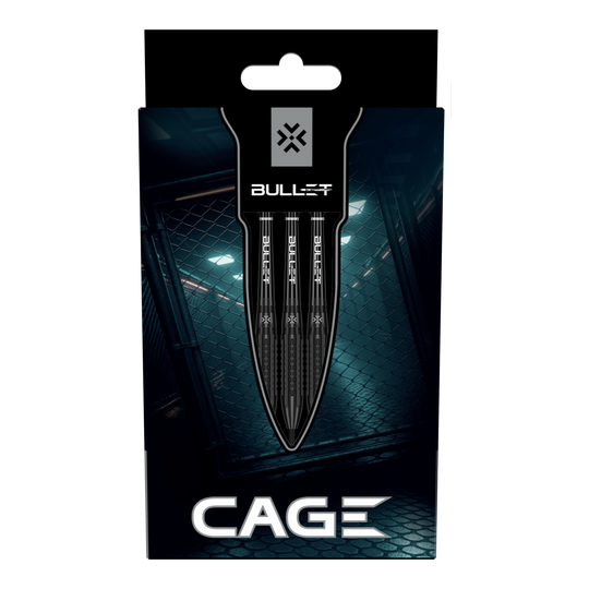 Ocelové šipky Bullet Cage Das Bild zeigt die Bullet Cage Steeldarts. Dies ist ein Steeldart-Produkt, das zum Dartspielen verwendet wird.