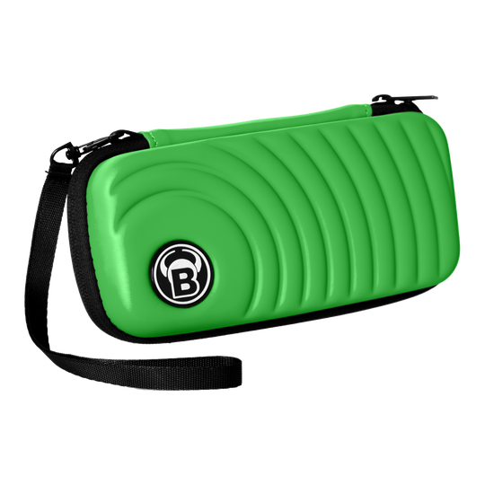 Pouzdro na šipky Bulls Orbis S - zelené Abgebildet ist das Bulls Orbis S Dartcase in Grün. Die Darttasche eignet sich ideal zur Aufbewahrung und zum Transport von Dartpfeilen.
