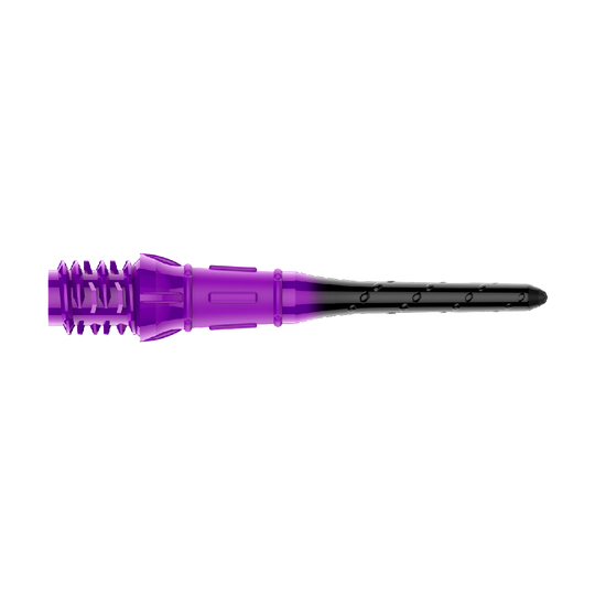 Špičky na šipky L-Style Premium s gradačním hrotem Lippoint (balení 30 kusů) Abgebildet sind L-Style Premium Lippoint Dartspitzen im 30er Pack in Schwarz und Lila. Diese Dartspitzen eignen sich für präzises Dartspiel und bieten hohe Qualität.