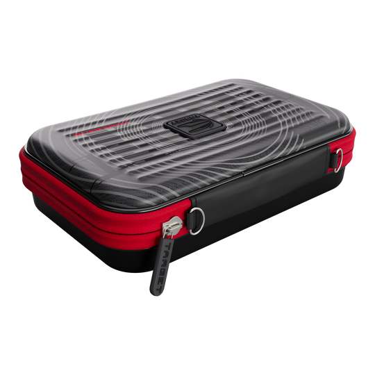 Pouzdro na šipky Takoma XL Ghost Series Stephen Bunting Das Bild zeigt das Takoma XL Ghost Series Stephen Bunting Dartcase. Es dient der Aufbewahrung und dem Schutz von Darts und Zubehör.