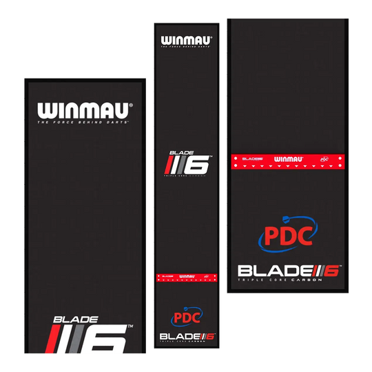 Podložka na šipky Winmau Pro Zone Precision Blade 6 Soft Winmau Pro Zone Precision Blade 6 Soft Dartmatte ist auf dem Bild zu sehen. Es handelt sich um eine hochwertige Dartmatte für professionelles Training.