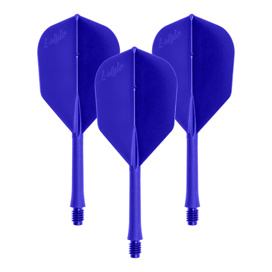 L-Style BarFlights 2BA L3 - 260 Zu sehen ist ein Artikel mit dem Dateinamen LSF-902_L-Style_BarFlight_Blau_1Set. Es handelt sich vermutlich um ein Set blauer Dart-Flights.