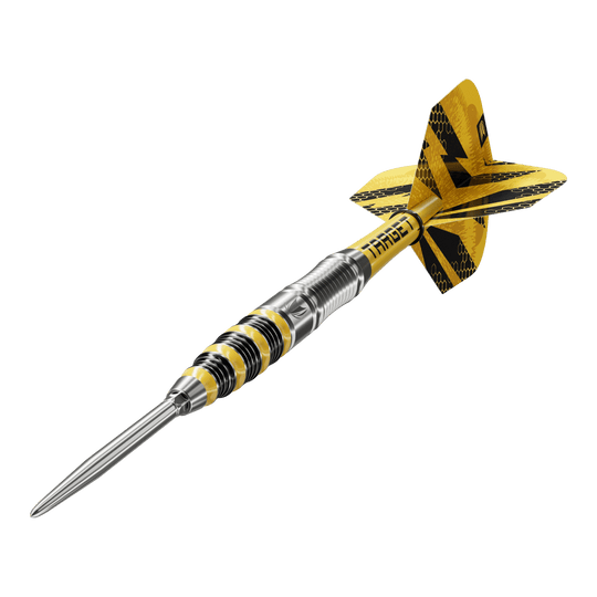 Ocelové šipky Target Buzz 03 Swiss Points Das Produkt ist Target Buzz 03 Swiss Points Steeldarts. Die Darts sind speziell zum Steeldart-Spielen entwickelt.