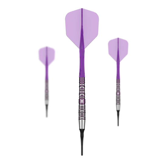 Měkké šipky Caliburn Awakening Ivan - 20g Abgebildet ist das Produkt Caliburn Awakening Ivan Softdarts - 20g. Es handelt sich um ein Set von Softdarts mit einem Gewicht von 20 Gramm.
