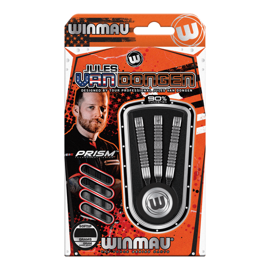 Winmau Jules Van Dongen měkké šipky - 20g