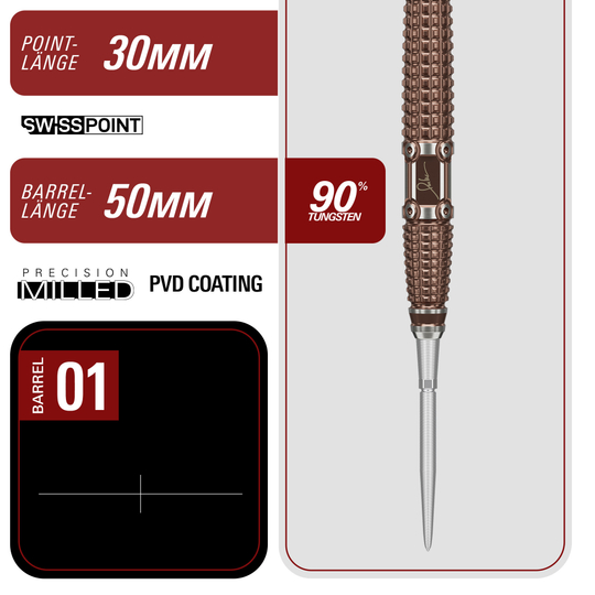 Šipky Target Japan Paul Lim The Legend GEN10 Swiss Point Steel