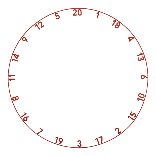 Ocelový terč Precise 180 Endorphine s číslovaným kroužkem - vybledlý červený Abgebildet ist das Precise 180 Endorphine Steeldartboard mit Nummernring in Faded Red. Das Dartboard bietet ein modernes Design für den Präzisionssport.