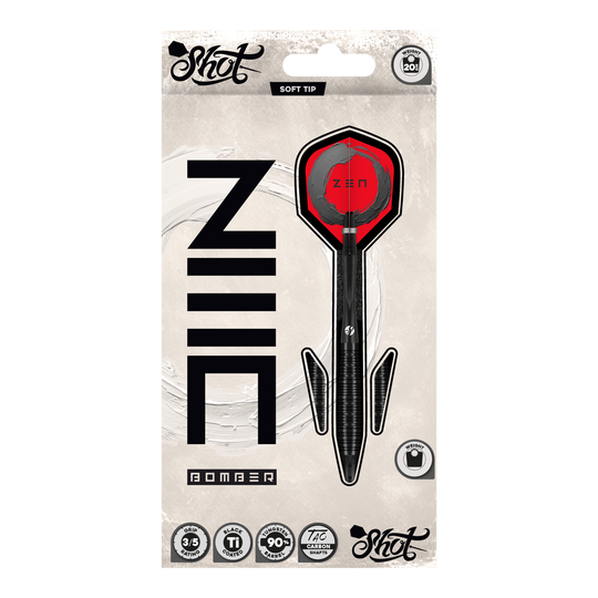 Měkké šipky Shot ZEN Bomber - 20g