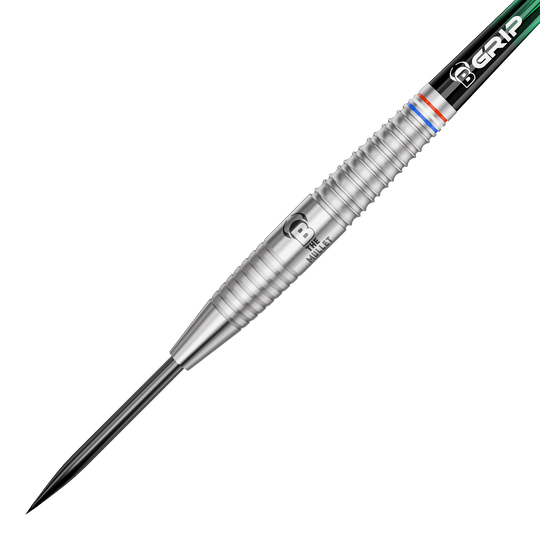 Ocelové šipky Bulls Danny Jansen G2 Zu sehen ist der Bulls Danny Jansen G2 Steeldarts. Das Foto präsentiert die Beschaffenheit und Optik des Steeldarts.