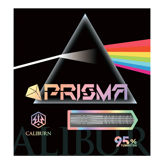 Měkké šipky Caliburn Prisma P2 - 20g Auf dem Bild sind die Caliburn Prisma P2 Softdarts in der 20g Variante zu sehen. Das Produkt besticht durch sein attraktives Design und seine Qualität.