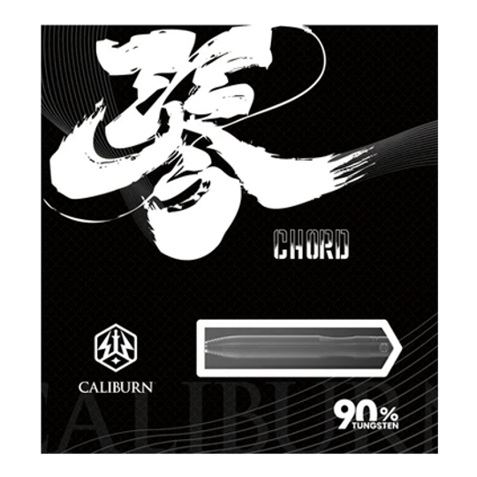 Ocelové šipky Caliburn Chord C1 - 21,5 g Abgebildet ist der Caliburn Chord C1 Steeldart mit 21,5g. Der Dartpfeil liegt auf einem neutralen Hintergrund.