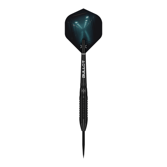 Ocelové šipky Bullet Cage Hier sehen Sie die Bullet Cage Steeldarts. Sie sind hochwertige Pfeile für den Dartsport.