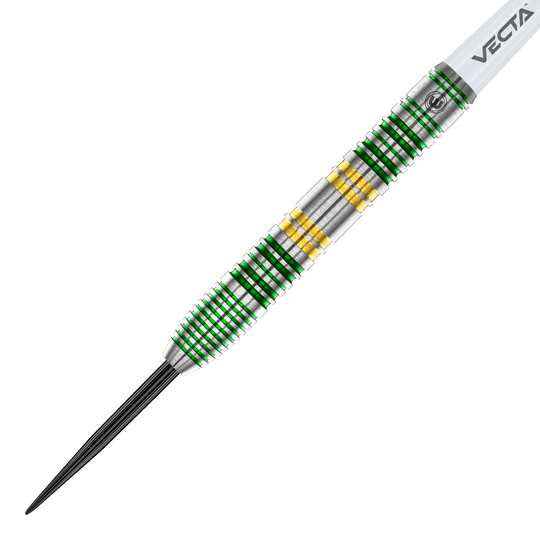 Winmau Xenon Steeldarts Mehrere Winmau Xenon Steeldarts sind im Bild zu sehen. Die Oberfläche spiegelt das Licht.