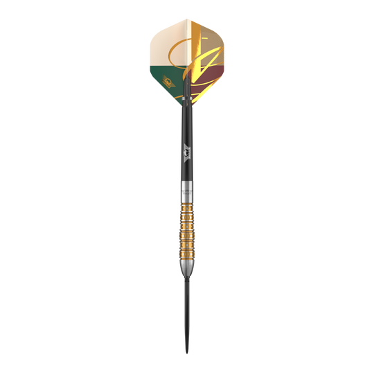 Abgebildet sind Bulls NL Vintago Bomb Convertible Point Steeldarts. Sie sind speziell für das Steeldartspiel entwickelt.