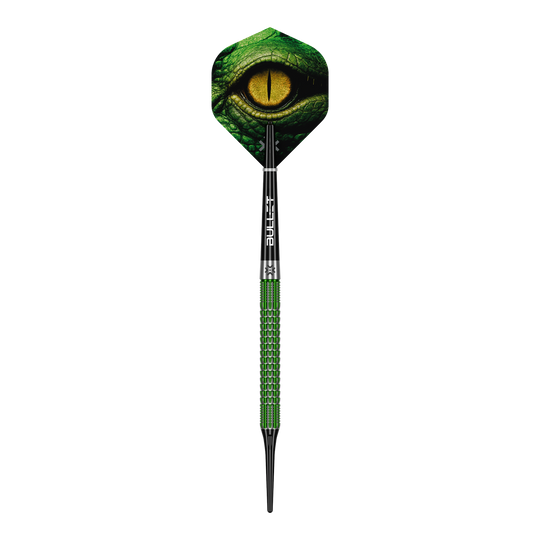 Šipky Bullet Gator Softdarts - 20g Das Bild zeigt Bullet Gator Softdarts - 20g. Diese Softdarts sind für präzises Dartspiel konzipiert.