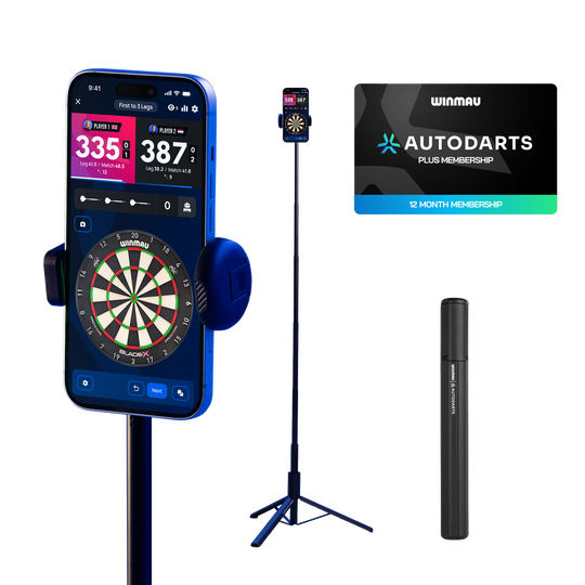 Stojan na zařízení Winmau a balíček 12měsíčního členství