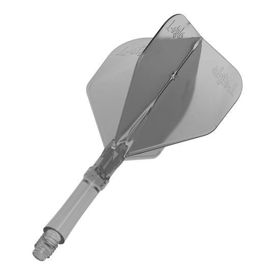Letky L-Style L-System - čirá černá Zu sehen sind die L-Style L-System Flights - Clear Black. Die Flights sind schwarz-transparent und für Darts geeignet.