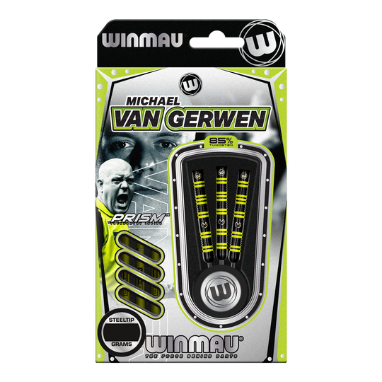 Ocelové šipky Winmau Michael Van Gerwen 85 Pro-Series