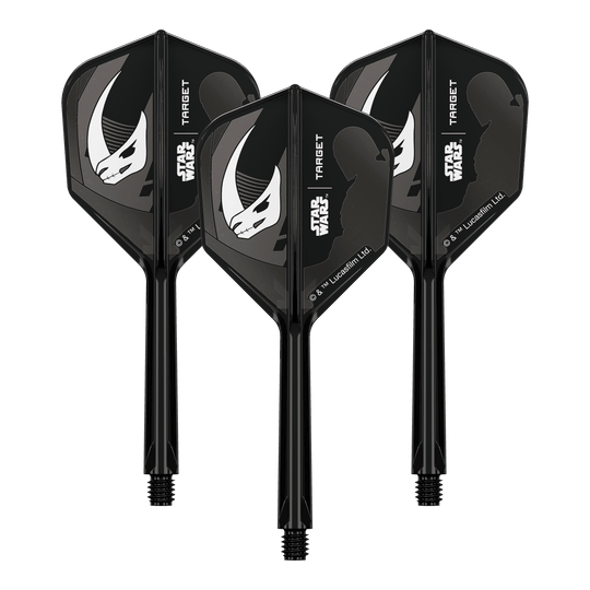 Das Bild zeigt das Produkt '410625_Target_StarWars_K-Flex_Mandalorian_Armour_No6_Flights_33mm_2a'. Wahrscheinlich sind hier Mandalorian Armour Dart-Flights abgebildet.