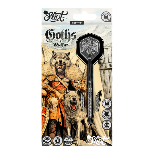 Měkké šipky Shot Goths Wulfaz - 20g Měkké šipky Shot Goths Wulfaz - 20g