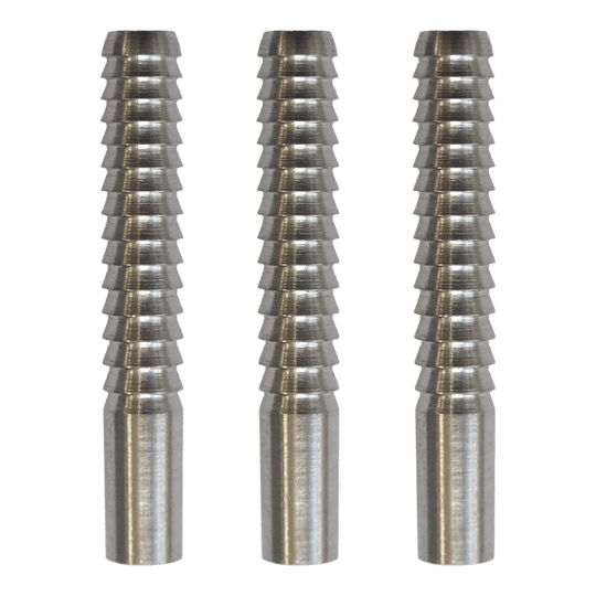 Das Produktbild zeigt McDart Shark 2 Softdart Barrels mit 18g im Set. Sie sind für den Einsatz im Softdart geeignet.