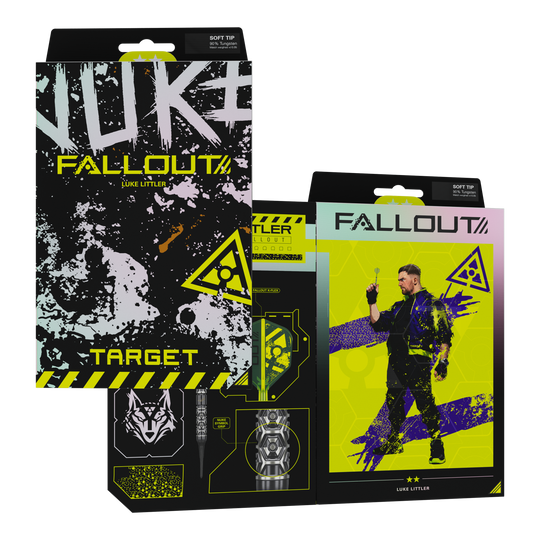 Měkké šipky Target Luke Littler Nuke Fallout - 19g