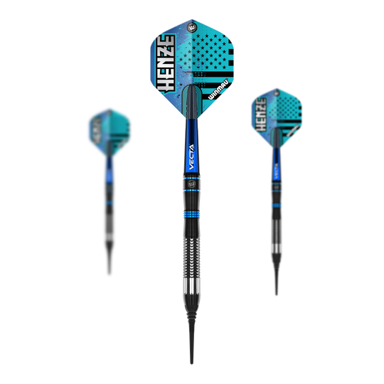 Winmau Rick Henze měkké šipky - 21g