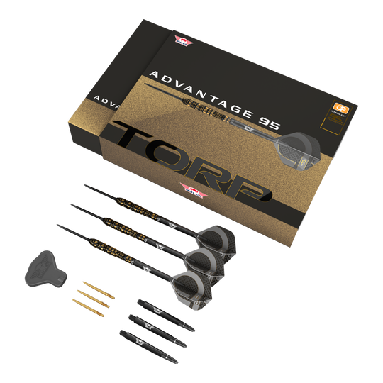Šipky Bulls NL Advantage 95 Torp Convertible Point Steel Darts Šipky Bulls NL Advantage 95 Torp Convertible Point Steel Darts