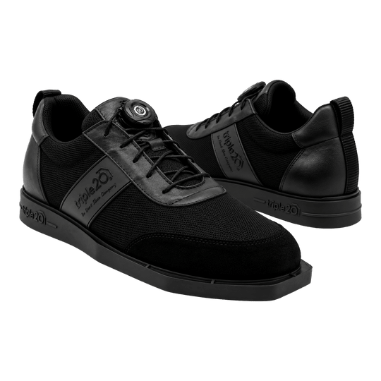 Triple20 Dart Shoes Textilní s otočným zapínáním - Černé Triple20 Dart Shoes Textilní s otočným zapínáním - Černé