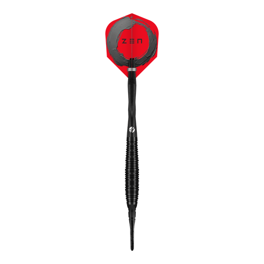 Měkké šipky Shot ZEN Bomber - 20g Das Bild präsentiert die Shot ZEN Bomber Softdarts - 20g. Diese Darts bieten ein gutes Wurfgefühl und eine hohe Verarbeitungsqualität.