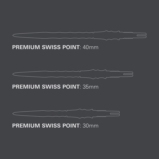 Target Japan Premium Swiss Point Steldartspitzen - Silica sind auf dem Bild zu sehen. Die Spitzen sind aus Silica gefertigt und für das Dartsport geeignet.