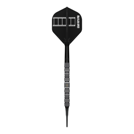 Target Chris Dobey 95K Softdarts - 18g wird gezeigt. Das Bild zeigt einen Softdartpfeil aus dieser Produktreihe.