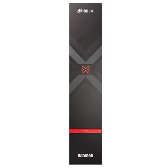 Podložka na šipky Winmau Blade X z PVC Die Abbildung zeigt die Winmau Blade X PVC Dartmatte. Die Dartmatte besteht aus strapazierfähigem PVC und ist für den Schutz des Bodens beim Dartspiel konzipiert.