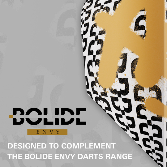 Letky Target Pro Ultra Bolide Envy č. 6 - 3 sady Gezeigt werden die Target Pro Ultra Bolide Envy No6 Flights im Set mit drei Stück. Die Flights sind Zubehör für Dartpfeile.