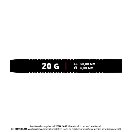 Měkké šipky Bulls Cor Dekker The Sheriff - 20g Dargestellt ist Bulls Cor Dekker The Sheriff Softdarts - 20g. Dieser Softdart bietet präzises Spielvergnügen für moderne elektronische Dartscheiben.