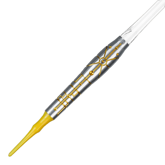 Měkké šipky Caliburn Starships Series Falcon - 20g Dieses Bild zeigt die Caliburn Starships Series Falcon Softdarts - 20g. Der Softdart hat eine spezielle Optik für Dartspieler.