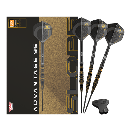 Šipky Bulls NL Advantage 95 Slope Convertible Point Steel Darts Šipky Bulls NL Advantage 95 Slope Convertible Point Steel Darts