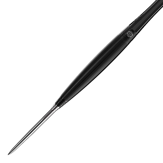 Ocelové šipky Caliburn Chord C2 - 23,5 g Auf dem Bild sind die Caliburn Chord C2 Steeldarts - 23,5g zu erkennen. Das Foto hebt das Design und die Details hervor.