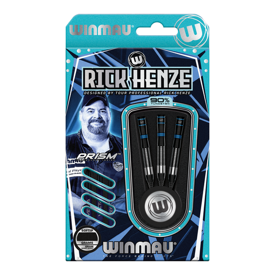 Winmau Rick Henze měkké šipky - 21g