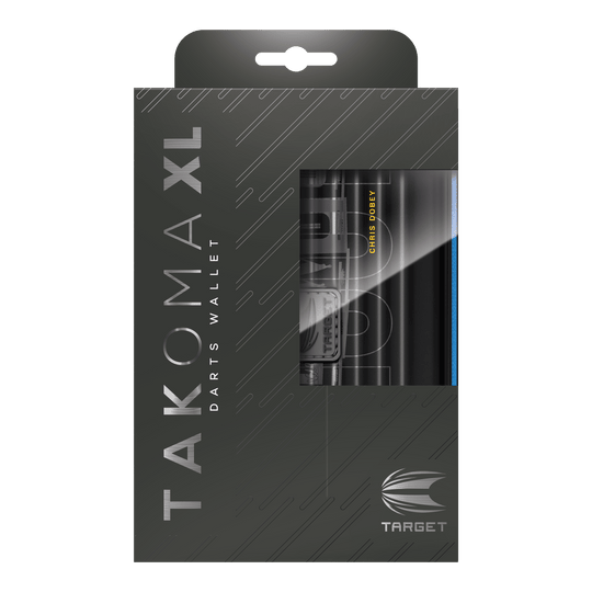 Pouzdro na šipky Takoma XL Ghost Series Chris Dobey Das Bild zeigt das Takoma XL Ghost Series Chris Dobey Dartcase. Dieses Dartcase bietet sicheren Schutz für Dartzubehör.