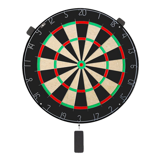 Sada terčů Karella BullOut včetně 2 sad ocelových šipek Abgebildet ist das Karella Dartboard BullOut Set inklusive zwei Sätzen Steeldarts. Dieses Set ist ideal für das heimische Dartspiel.