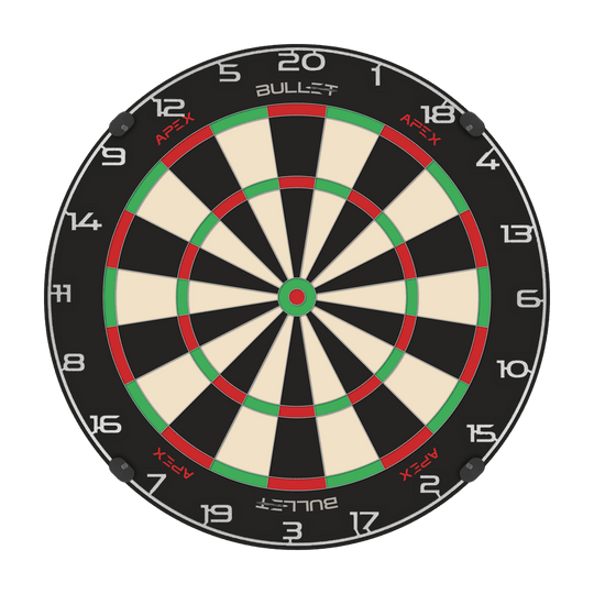 Dargestellt ist ein weiterer silberner Dartboard-Zahlenring. Er wird verwendet, um die Punktzahlen beim Dart zu markieren.